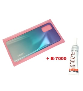 Oppo A72 Arka Pil Batarya Kapağı (B-7000) MAVİ
