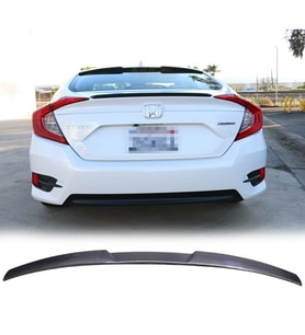 Honda Civic Fc5 Cam Üstü Yarasa Rs Spoiler Piona Black Spoyler (abs,taiwan) 2016+
