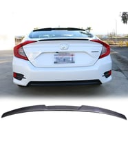 Honda Civic Fc5 Cam Üstü Yarasa Rs Spoiler Piona Black Spoyler (abs,taiwan) 2016+