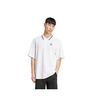 adidas Loose Polo Erkek Günlük Tişört JW5898 Beyaz