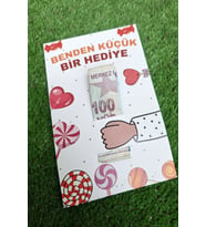 10 Adet Harçlık Kartı - Lolipop Kartı - Bayram Hediyesi - Ramazan Bayramı - Kurban Bayramı