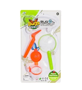 Mey İthalat® H-3NF Böcek Yakalama Seti -Birliktoys
