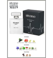 DİVERSO M119 ERKEK PARFÜM EDP 50 ML AROMATİK & MEYVELİ  T.C. Sağlık Bakanlığı ÜTS KAYITLI