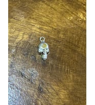 2X1 CM ZİRKON TAŞLI KURU KAFA KOLYE UCU