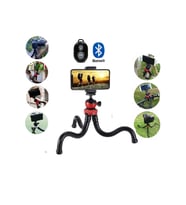 Esnek Bluetooth Tripod, Masa Üstü ve Selfie için Çok Yönlü Destek