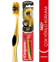 Colgate 360 Charcoal Gold Yumuşak Diş Fırçası 