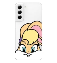Samsung Galaxy S21 FE Uyumlu Lola Bunny Desenli Şeffaf Telefon Kılıfı