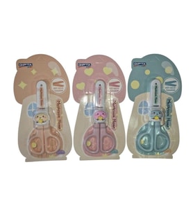 GIPTA K7242 MUSHROOM HOME KORUMALI BLISTERLİ KÜT UÇLU ÇOCUK MAKASI - TEKLİ