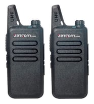 Zetcom PMR N446 Lisanssız El Telsizi 2'li Set – 16 Kanal PMR446 Şarjlı Telsiz Seti