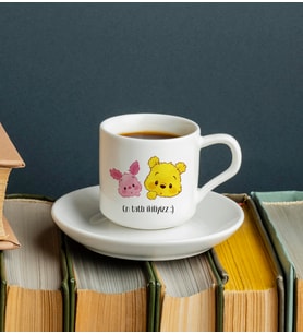 Winnie The Pooh Tasarımlı Türk Kahvesi Fincanı