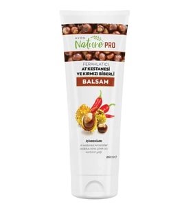 Avon NATURE PRO AT KESTANESİ VE BİBERLİ BALSAM 250ML