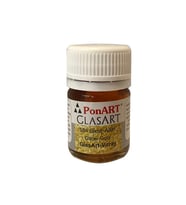 Ponart Glasart Cam Boyası Simli Altın 584 20 ml