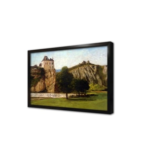 Le Chateau De Thoraise Çerçeveli Mdf Tablo