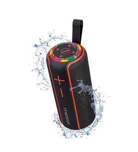 Moodix HO23P30 Bluetooth Hoparlör Siyah 8W*2 IPX7 Suya Dayanıklı (Siyah - Turuncu)