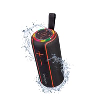 Moodix HO23P30 Bluetooth Hoparlör Siyah 8W*2 IPX7 Suya Dayanıklı (Siyah - Turuncu)