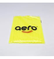 Aero Çuvaldız Plastik Dar Delik Uzun 24 cm (100 Adet) Sarı