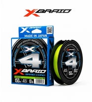 YGK X035 BRAID CORD PE X4 150M 4,5KG 0.117 FLUO GREEN