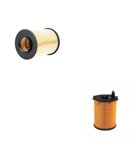 Bosch Filtre Bakım Seti Volvo S40 II 1.6 D 109 Beygir Dizel 2008-2013 Hava + Yağ filtre