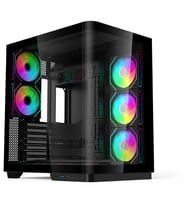 Hyper Rocket V335R ATX 8 Argb Fan Siyah Oyuncu Kasası