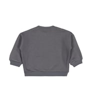 Civil Baby Basic 6-18 Ay Sweatshirt - Gri (Koyu Gri)