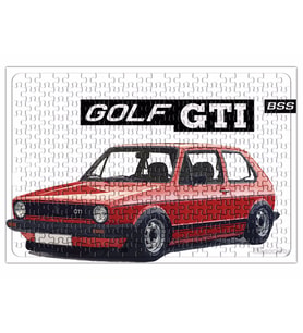 Golf MK2 Gti Puzzle 240 Parça Yapboz