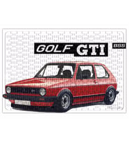 Golf MK2 Gti Puzzle 240 Parça Yapboz