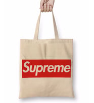 Supreme Bez Çanta Uzun Saplı