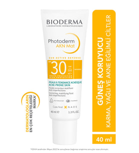 Bioderma Photoderm AKN Mat Güneş Kremi 40 ml