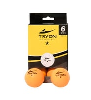 Tryon Mtt-121 Masa Tenisi Topu 6 Lı (Çok Renkli)