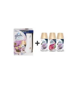 Glade Otomatik Sistem + Lavanta Ferahlığı + Lavanta Ferahlığı X Meyve & Çiçek Buketi X Lavanta Ferahlığı = 3 X 269 Ml