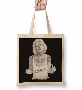 Marilyn Monroe Bez Çanta Uzun Saplı