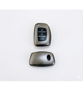 Hyundai Accent İ20 - İ30 - İx35 3 Buton Oto Anahtar Kumanda Kabı Füme
