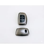 Hyundai Accent İ20 - İ30 - İx35 3 Buton Oto Anahtar Kumanda Kabı Füme