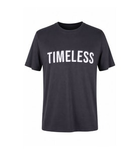 Trender 226-28 Timeless Baskı Modal Octavian Gri Erkek T-Shirt 26YG08000023