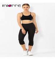 Miorre Modal Dantelli Kapri Tayt ( 001-000142 ) (Siyah)
