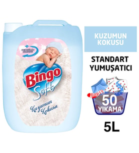 Soft Çamaşır Yumuşatıcısı Kuzumun Kokusu 5 LT