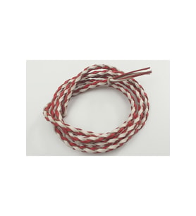 4-6 MM YUVARLAK ÖRGÜLÜ NATUREL (DOĞAL) DERİ KORDON (1 METRE) (Çok Renkli)