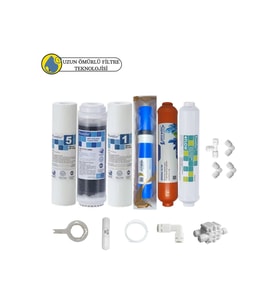 Purefer Açık kasa Çif sedimentli Sertifikalı 6li Vontron Helixfil Yüksek Tds mebran  mineralli