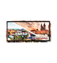 Çek Cumhuriyeti Temalı Plaka Magnet (Karışık)