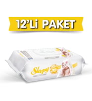 Sensitive Islak Havlu 12X90 Lı 1080 Yaprak Alkol İçermez Doğal Özlü Temizlik