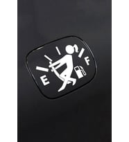 Yakıt Göstergesi Depo Kapağı Sticker 15 Cm