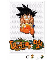 Goku Pequeno Puzzle 240 Parça Yapboz