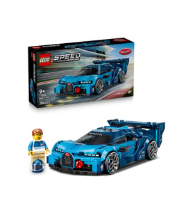 ® Speed Champions Bugatti Vision Gran Turismo Araba 77253 - 9+ Oyuncak Yapım Seti (284 Parça)