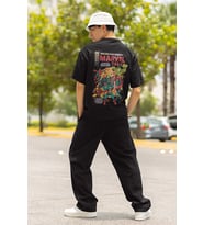 Marvel Tale Vintage Baskılı Unisex Oversize Avengers Tişört