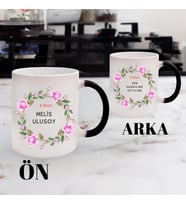 Gifttime Kadınlar Günü Hediyesi Kişiye Özel Sihirli Kupa