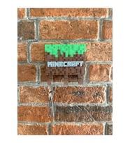 Minecraft Temalı Anahtar Askılığı