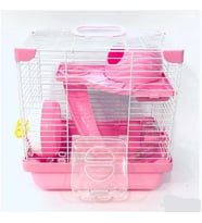 CARNO Hamster Kafes Seti (27x19x28 cm): Tekerlekli ve Aksesuarlı Konforlu Yaşam Alanı