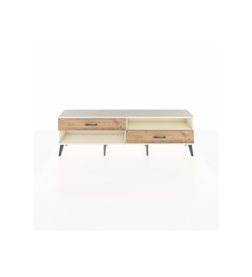 Arges TV Ünitesi Tek Raflı 2 Çekmeceli  176x30x51 Aytaşı-Aytaşı/Çam