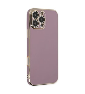 Apple İphone 16 Pro Kılıf Volet Silikon - Mor