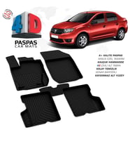 Dacia Logan 2 4D Araca Özel Havuzlu Kauçuk Paspas 2013-2020